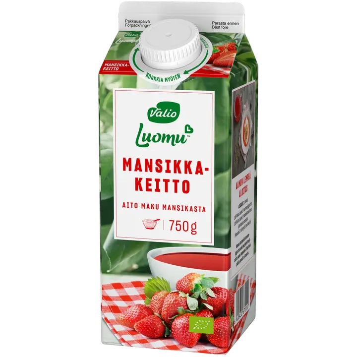 Valio Luomu™ mansikkakeitto 750 g