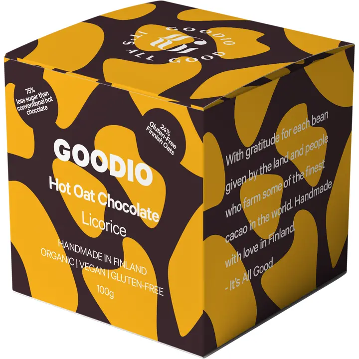 Goodio Lakritsi kaurasuklaarouhe luomu 100g