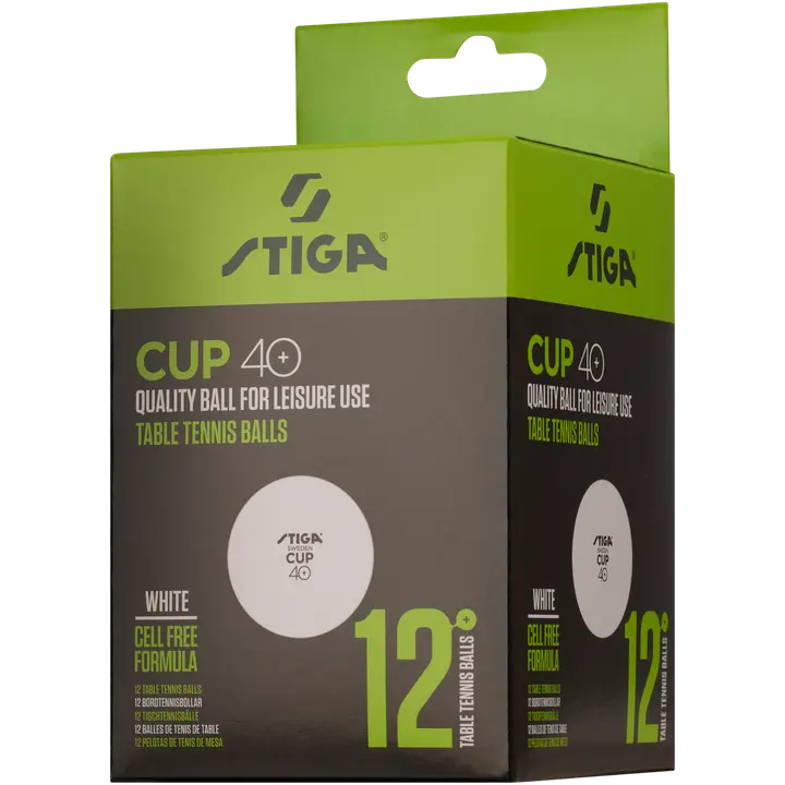 Stiga Cup pöytätennispallot 12 kpl / ltk