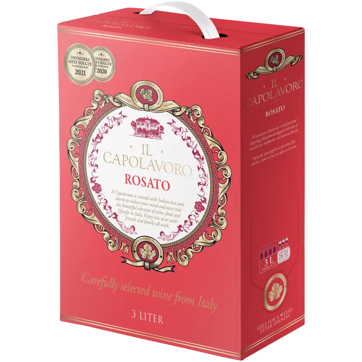 Il Capolavoro Rosato BIB vein 12%vol 3 l