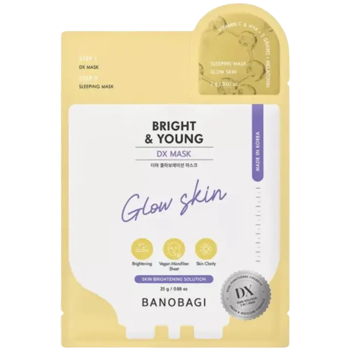 2 step sära andev kangasmask Banobagi 25g+2g