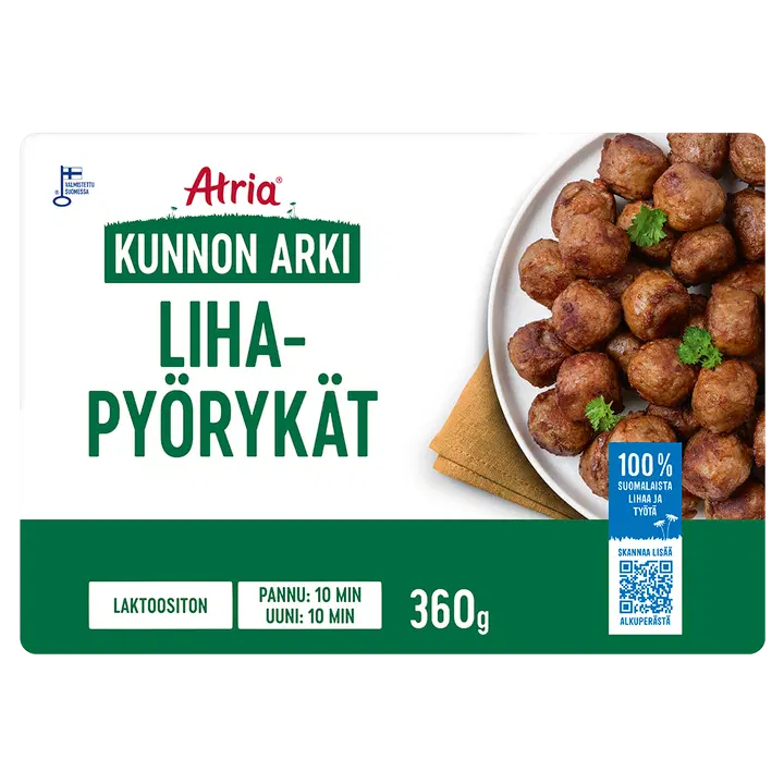 Atria Kunnon Arki Lihapyörykät 360g
