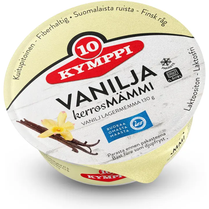 Kymppi Vanilja kerrosmämmi 130 g pakaste