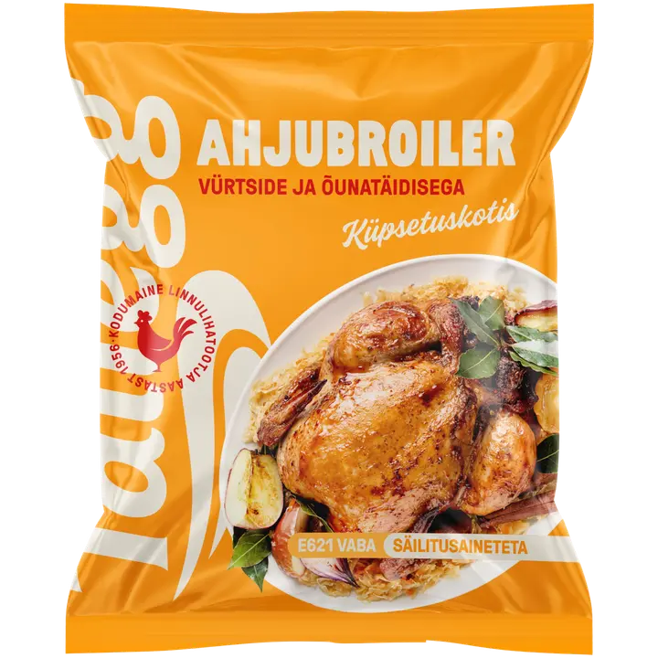 Tallegg Ahjubroiler Vürtside Ja Õunatäidisega Kg