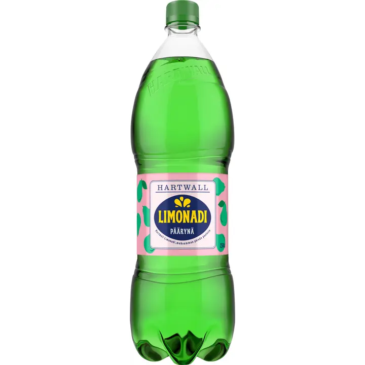 Hartwall Limonadi Päärynä virvoitusjuoma 1,5 l