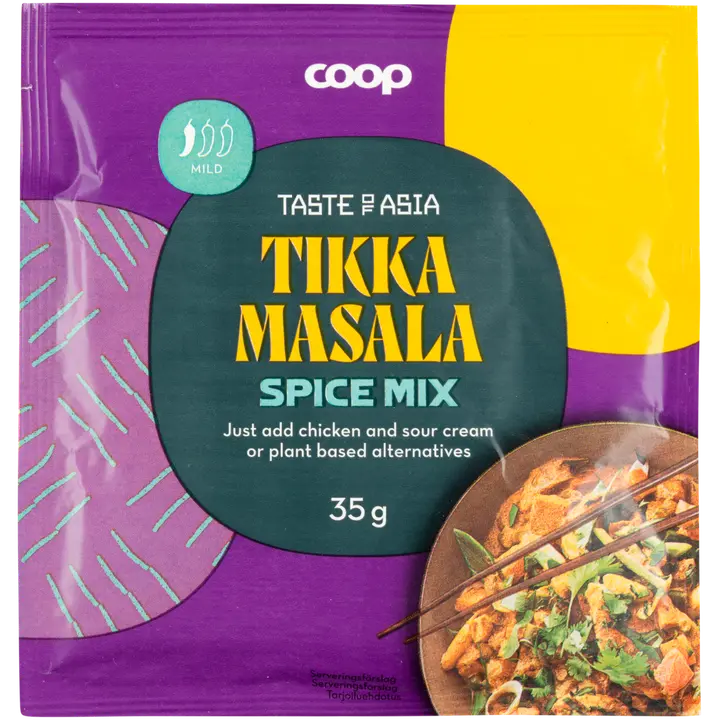 Coop Taste of Asia Tikka Masala mausteseos 35 g
