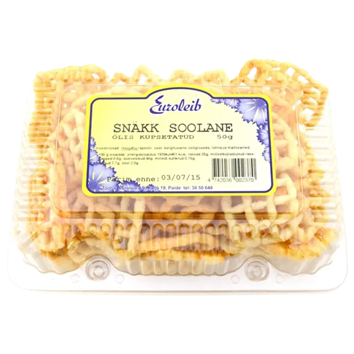 Marta Pagar Snäkk Soolane 50 G