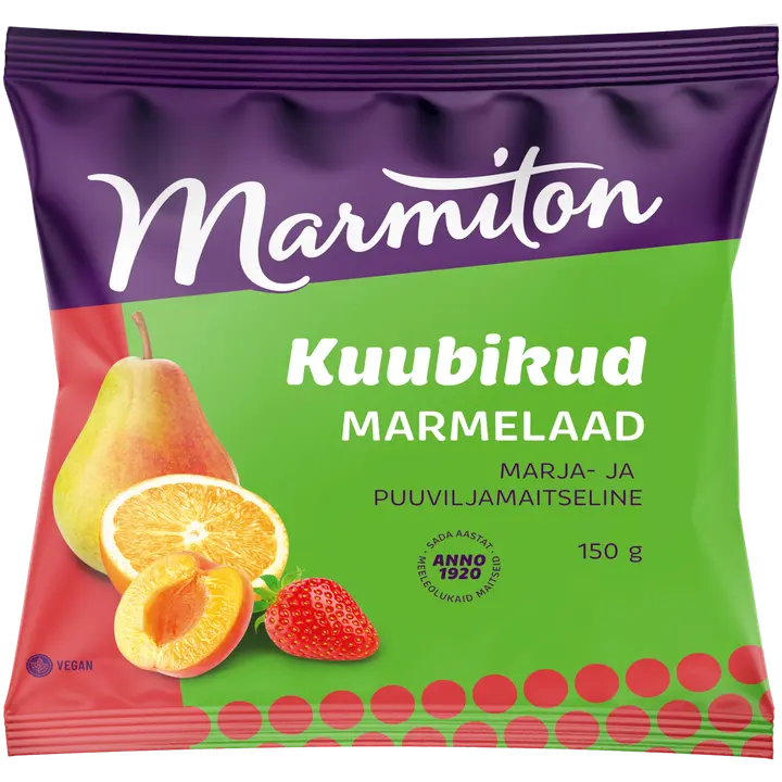 Marmiton marmelaadi kuubikud 150g