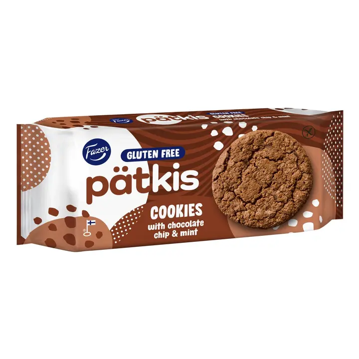 Fazer Pätkis Cookies gluteeniton 140g