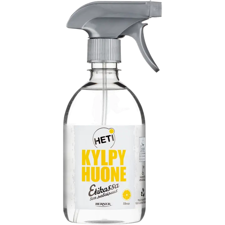 Heti 500ml kylpyhuoneenpesuaine sitrus