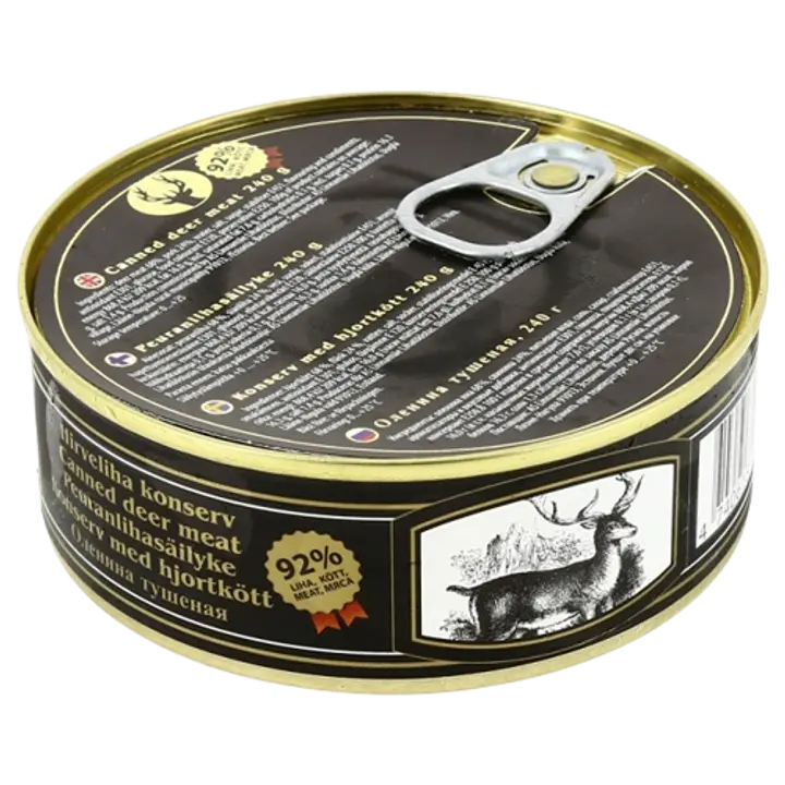 Linnamäe hirvelihakonserv 240 g