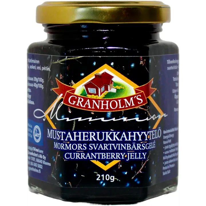 Granholm’s mustaherukkahyytelö 210 g