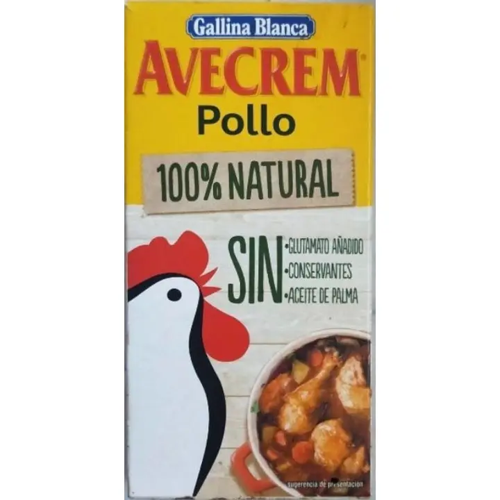 Gallina blanca puljong avecrem 100% naturaalne 90g