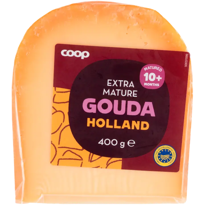 Coop Gouda Holland Extra Mature juusto 10 kk 400 g