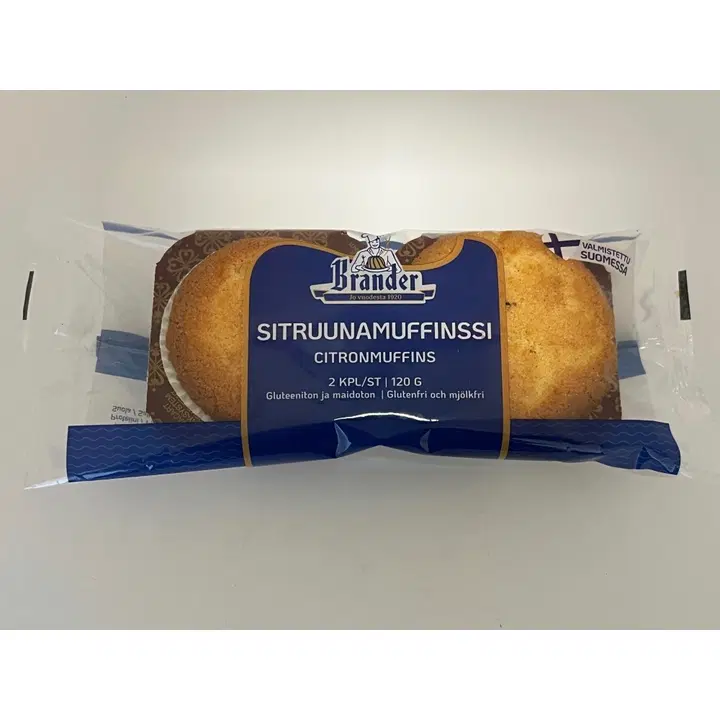 Brander sitruunamuffinssi gton 2kpl/120g
