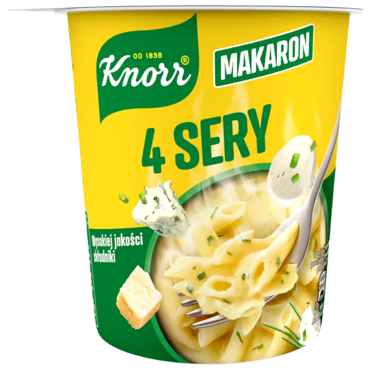 Knorr pasta 4 juustuga 66g