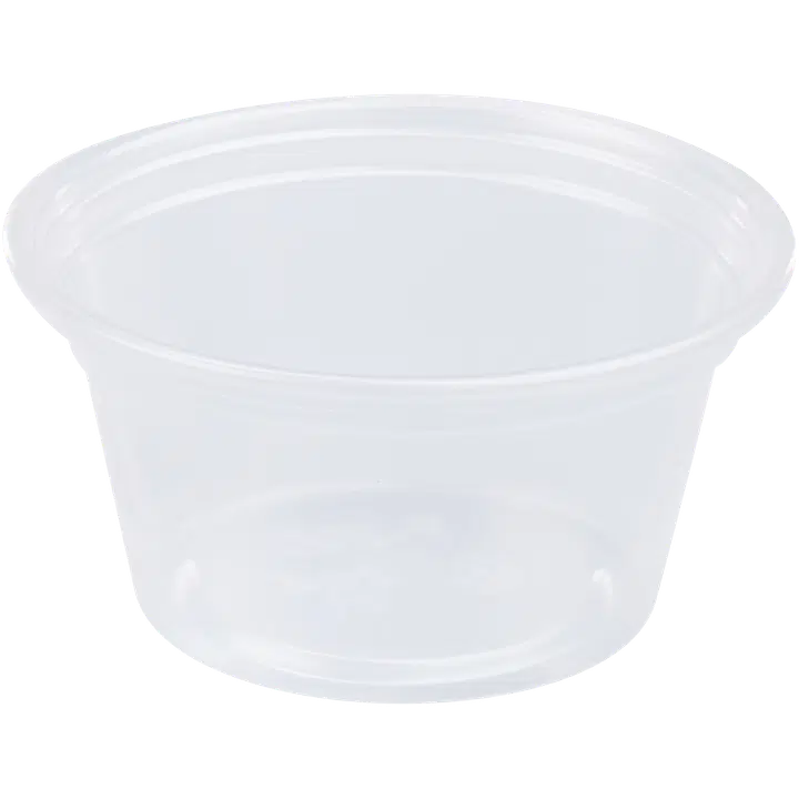 Huhtamaki muovirasia pyöreä kirkas 100x60ml