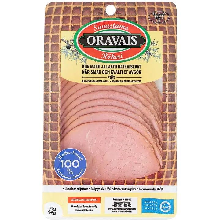 Oravais Savustetut suolalihaviipaleet 120g