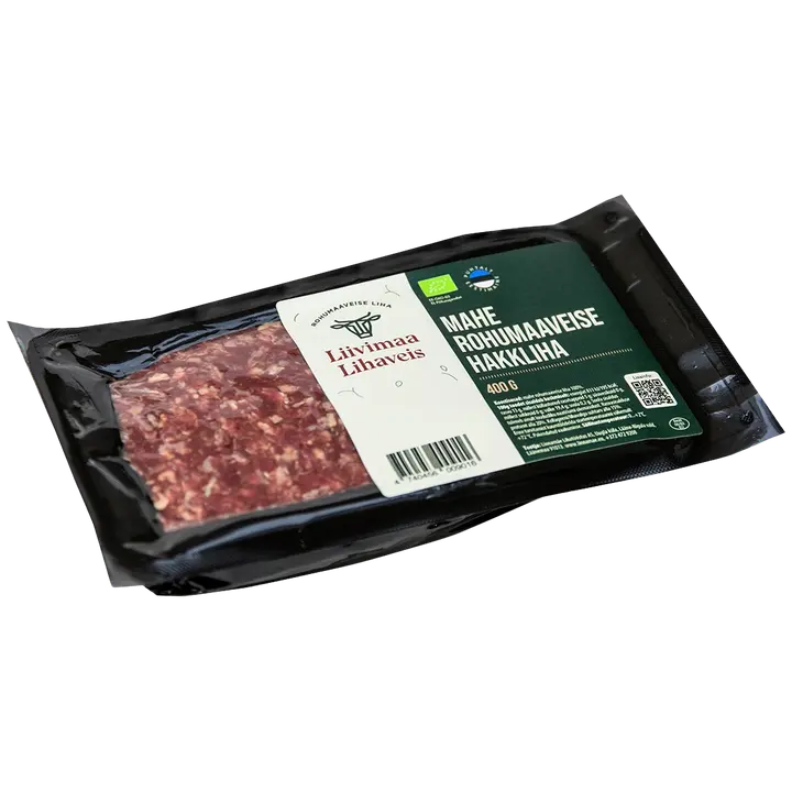 Mahe rohumaaveise hakkliha 400 g