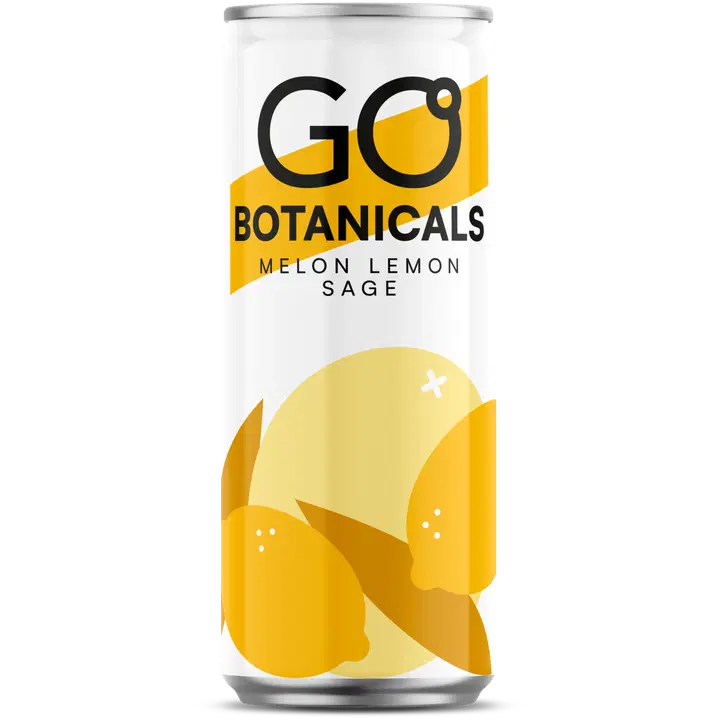 Go Botanicals Meloni-, sidruni- ja salveimaitseline karastusjook 330 ml