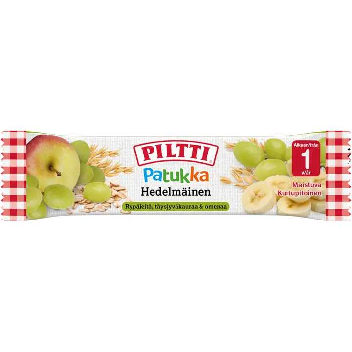 Piltti 25g Hedelmäinen välipalapatukka 1v