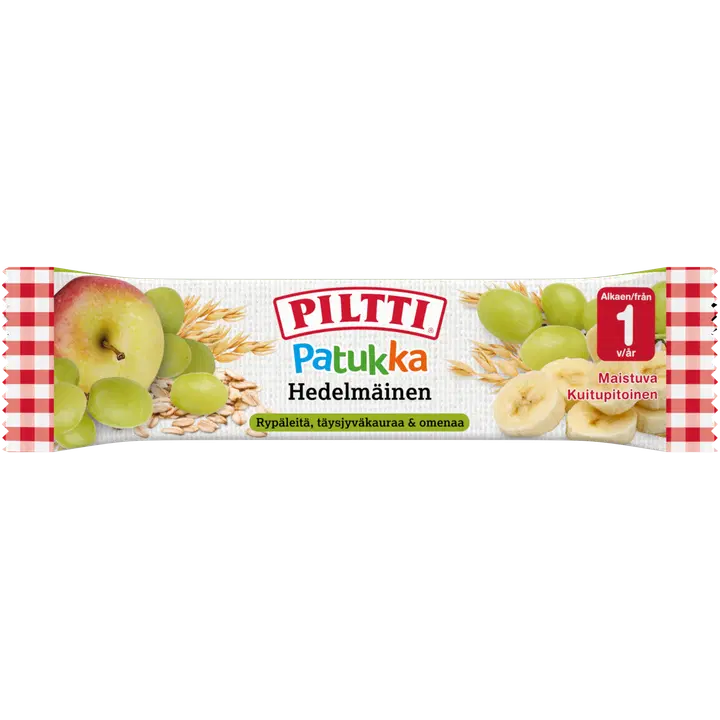 Piltti 25g Hedelmäinen välipalapatukka 1v