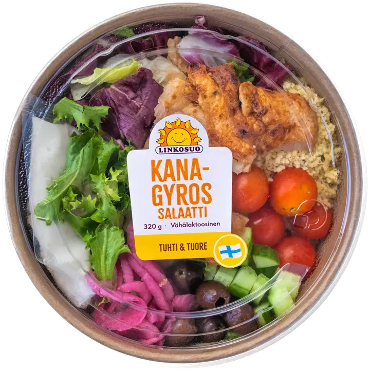Linkosuo Kanagyrossalaatti 320 g