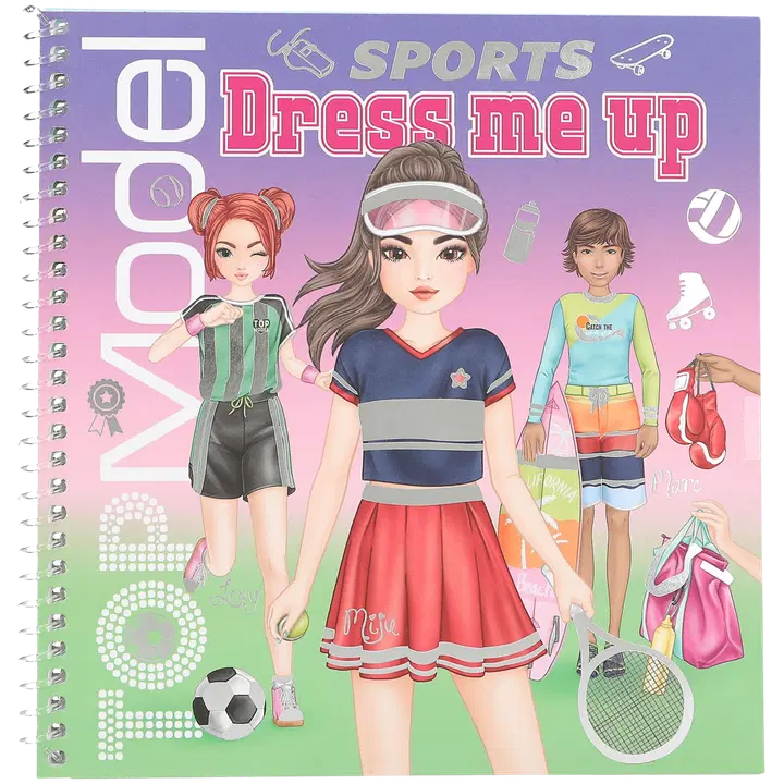 TOPModel tarrakirja Dress Me Up Sport