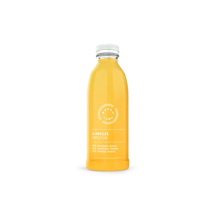 Mehustamo ilonpilke banaani-ananas-mango smoothie 750ml
