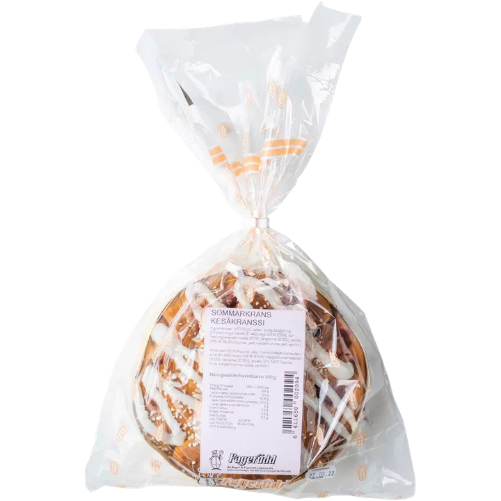 Bageri Fagerudd Leipomo kahvileipä kesäkranssi 500 g
