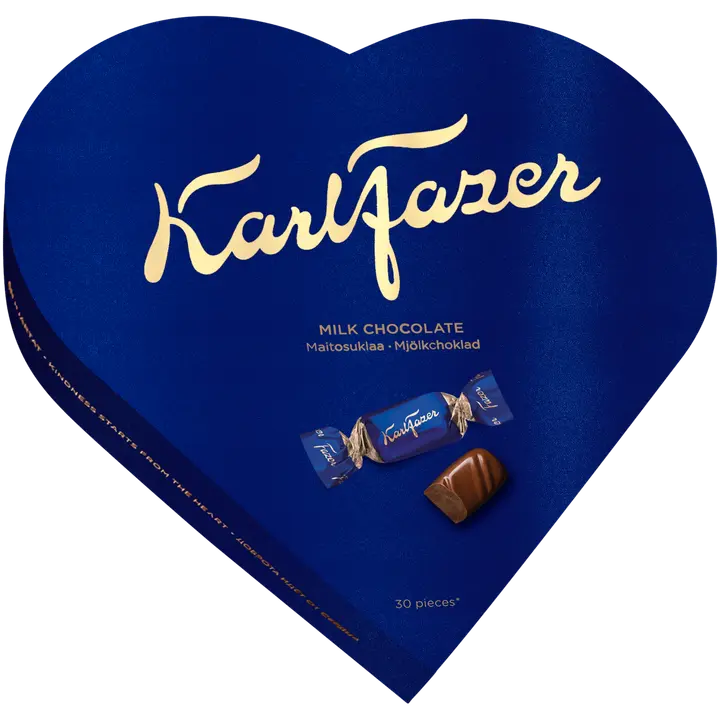 Karl Fazer Sydänrasia suklaakonvehti 225g