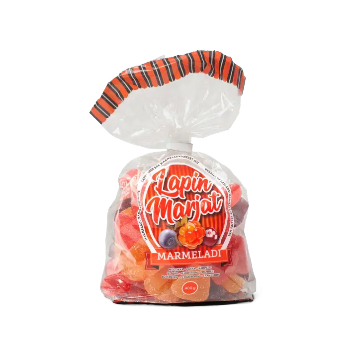 Kouvolan Lakritsi Lapin Marjat 400 g marmeladi