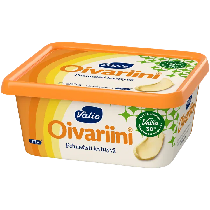 Valio Oivariini® pehmeästi levittyvä levite ValSa® HYLA® 550 g