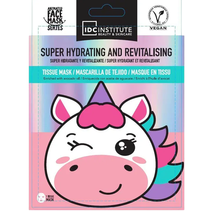 IDC INSTITUTE Unicorn kasvonaamio 1kpl