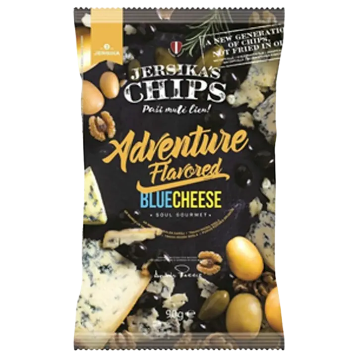 Jersika Sinihallitusjuustu krõpsud 90 g