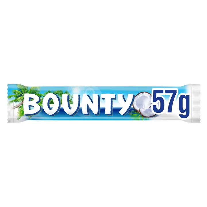Bounty Milk piimašokolaadibatoon 57 g