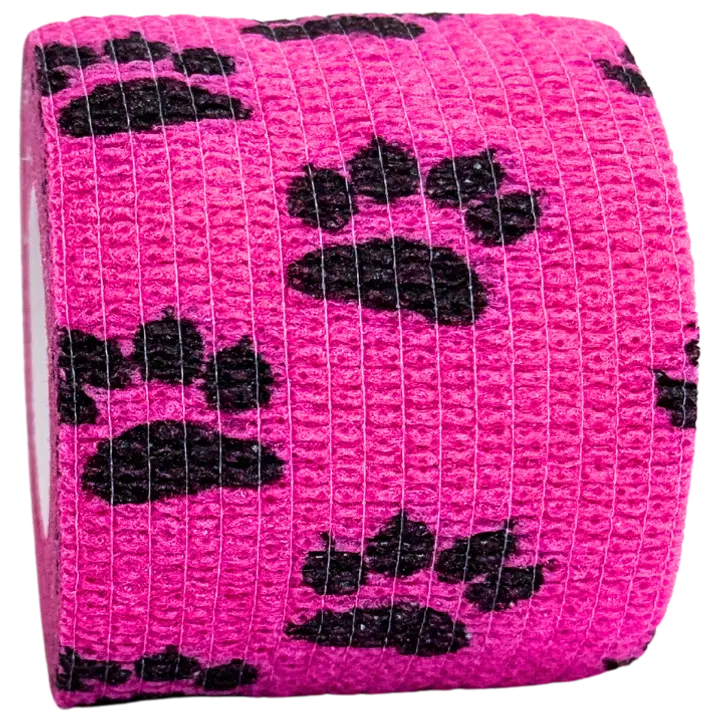 Vezercare - itseensäkiinnittyvä tukiside lemmikille Pinkki