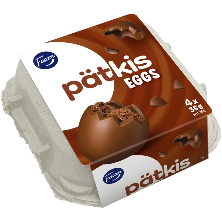 Fazer Pätkis Moussemuna 4-pack 144g