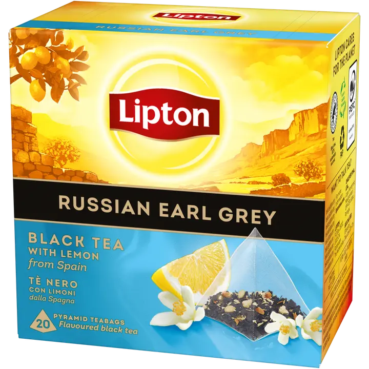Lipton Russian Earl Grey 20pss musta tee