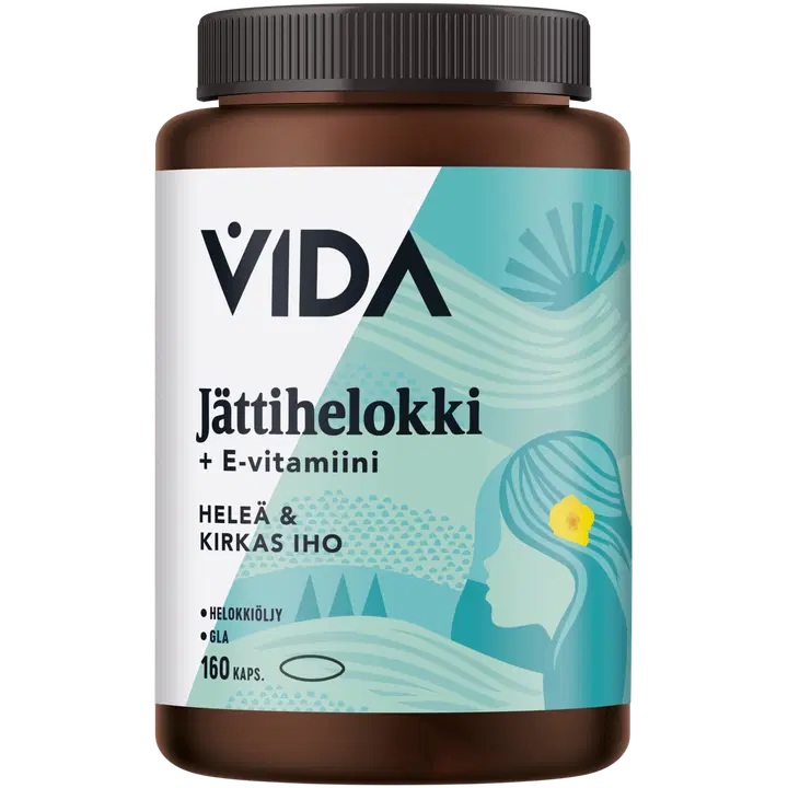 Vida Jättihelokki ravintolisä 160 kaps / 113 g