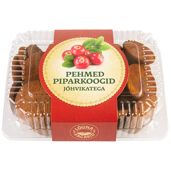 Lõuna Pagarid Pehmed Piparkoogid Jõhvikatega 300 g