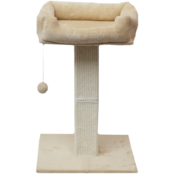 Dogman Raapimapuu Ziggy pedillä beige 63cm