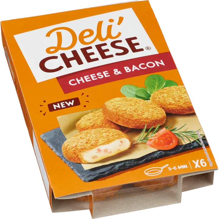 Deli'Cheese sulatejuusto-pekoniherkkua