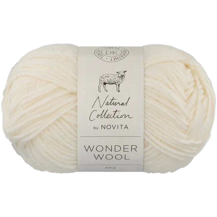 Novita lanka Wonder Wool DK 50 g vaahto 017