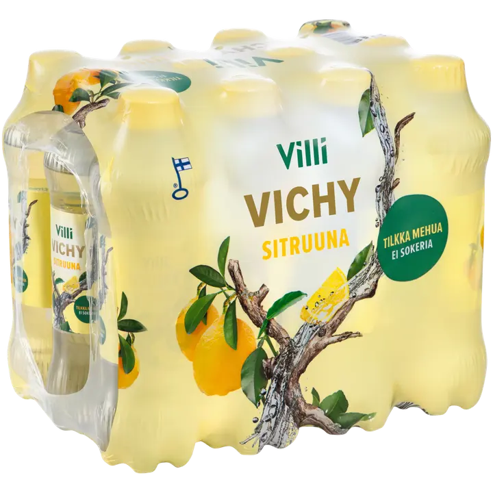 12 x Villi Vichy Sitruuna 0,33 l