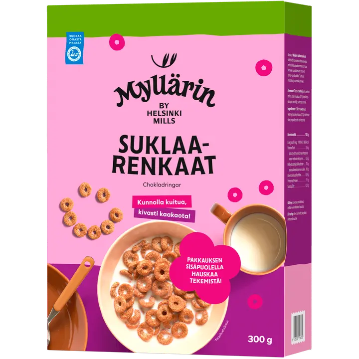 Myllärin Suklaarenkaat 300 g
