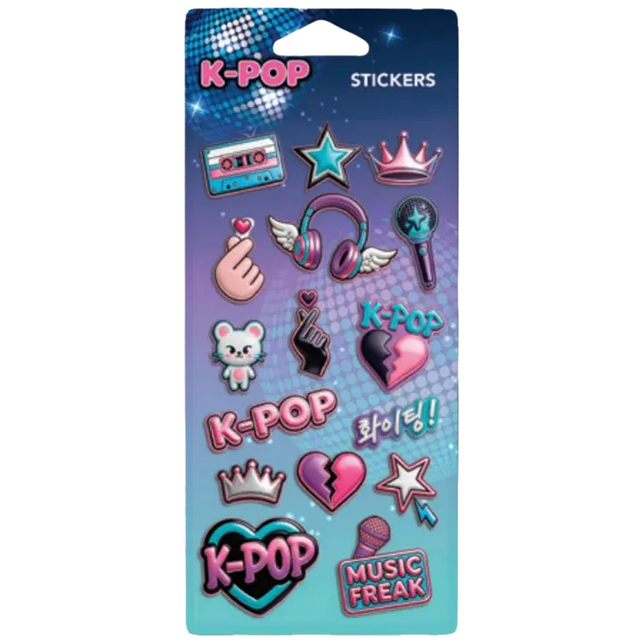 Küünekleepsud k-pop dark