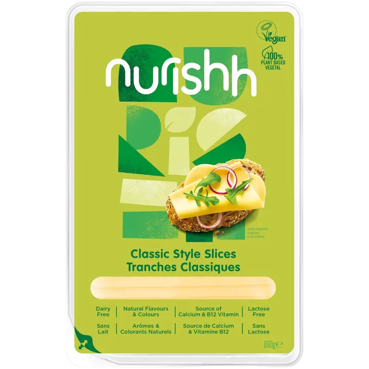 Nurishh Kasviperäinen viipale classic 200g