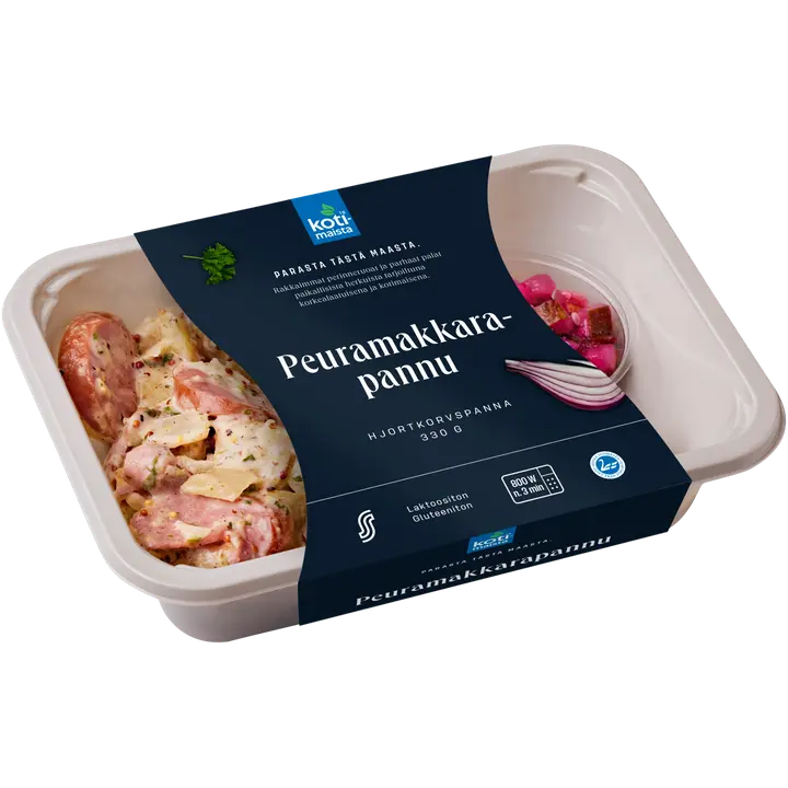 Kotimaista peuramakkarapannu 330 g