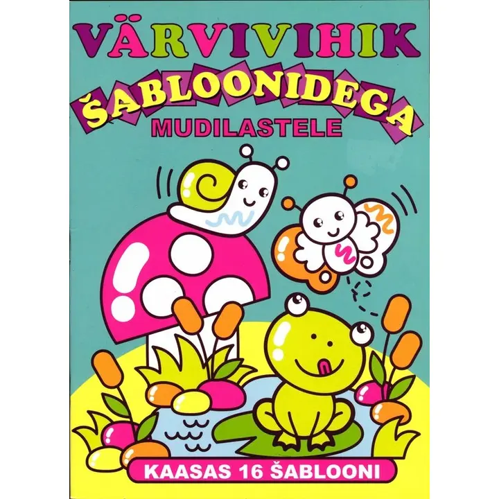 Värvivihik Šabloonidega